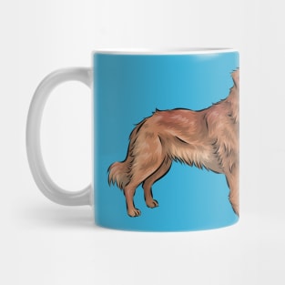 Working Golden Retriever Dog Mug